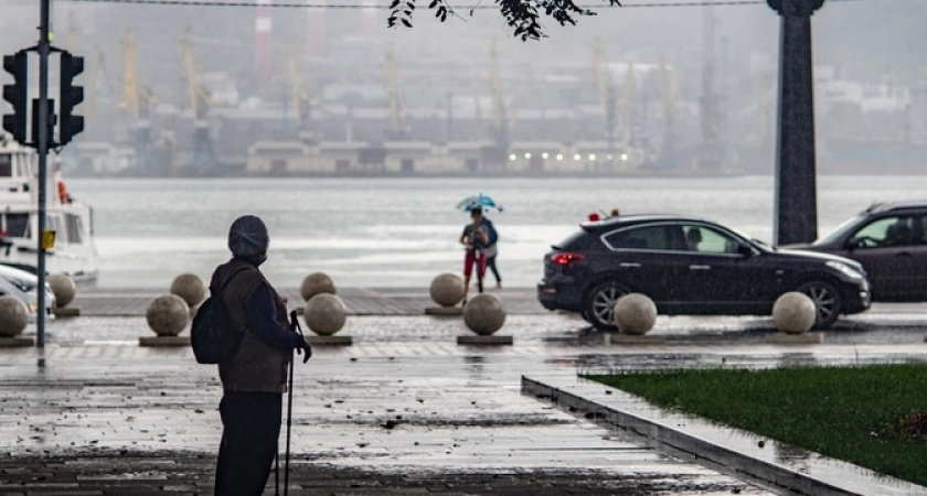 В Новороссийске ожидается похолодание и ливень с грозами