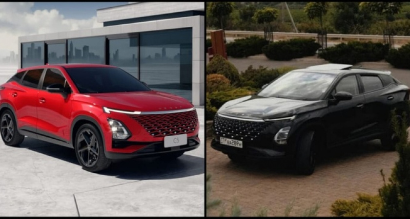 Огненный красный или черный алмаз: выбери свой OMODA С5 и смело шагни в будущее