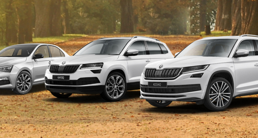 Новое поступление автомобилей SKODA!