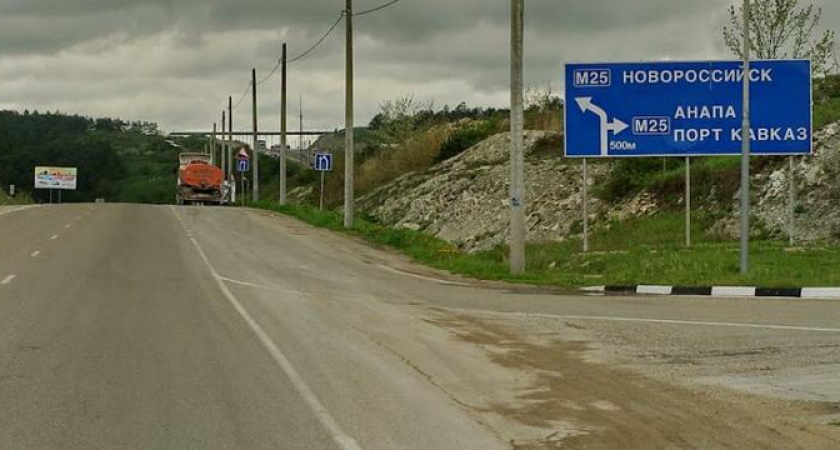 Из-за ремонта на разбитой трассе «Краснодар-Новороссийск» введут реверсивное движение 
