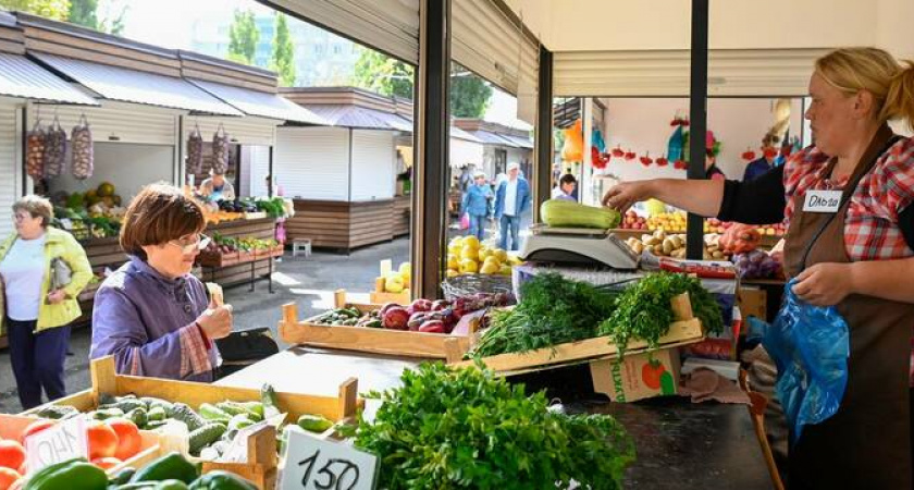 В Новороссийске обновили ярмарку на улице Малоземельской 
