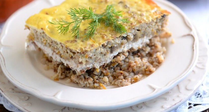 Одно блюдо и море пользы: готовим запеканку из гречки с печенкой