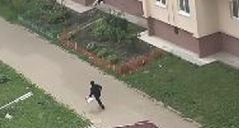 "Так однозначно чище!": как норд-ост помешал новороссийцу выбросить мусор (видео)