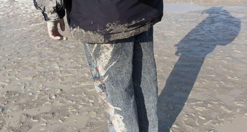 В пригороде Новороссийска дети возвращаются из школы по горло в грязи