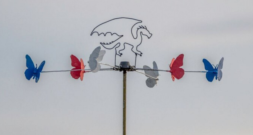 На мысе Суджук в Новороссийске появился Дракон – символ 2024 года