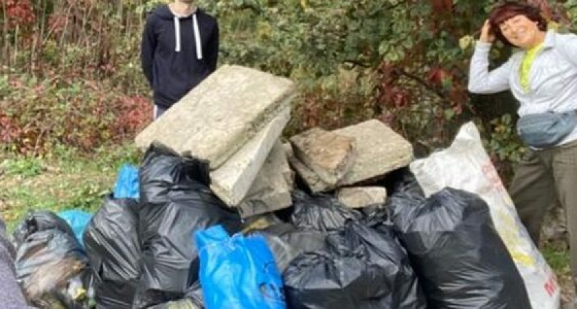 Новороссийские активисты собрали 25 мешков мусора в Цемесской роще: нужна помощь