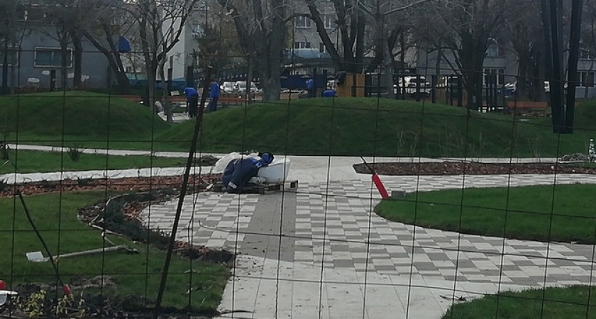 В Новороссийске в парке Фрунзе будет искусственный газон 