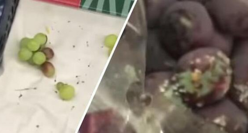 "Одно гнилье на полках!": жительницу Новороссийска не впечатлил акционный виноград