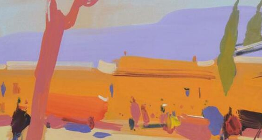 «Разноцветные будни» в Абрау-Дюрсо: выставка работ живописца-современника Алексея Ланцева