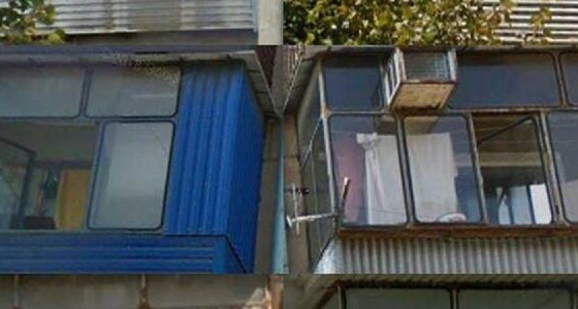 Балконы типа «трамвайчик» – пережиток прошлого? Власти Новороссийска озаботились единым архитектурным обликом