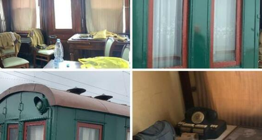 В Новороссийске побывал вагон 1905 года, в котором ездили первые лица страны и маршал Советского Союза