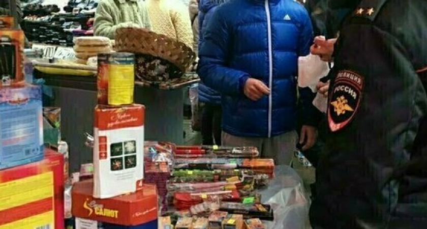 В Новороссийске изъяли 300 опасных новогодних фейерверков