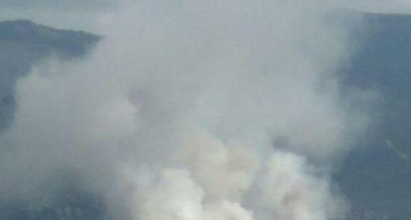 Что горит в Восточном районе Новороссийска?