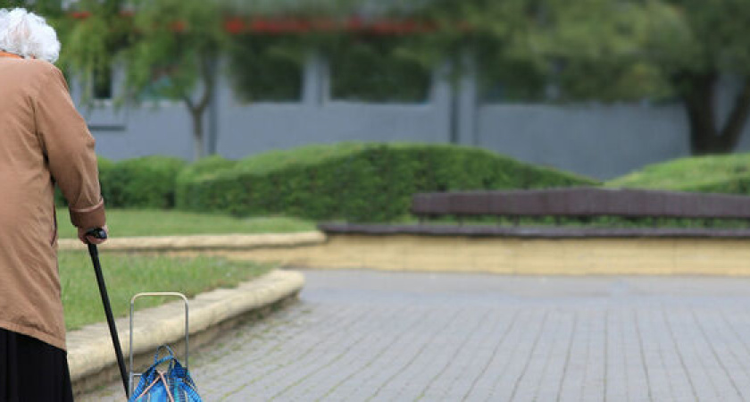 Молодой новороссиец приставал к пенсионерке прямо на улице