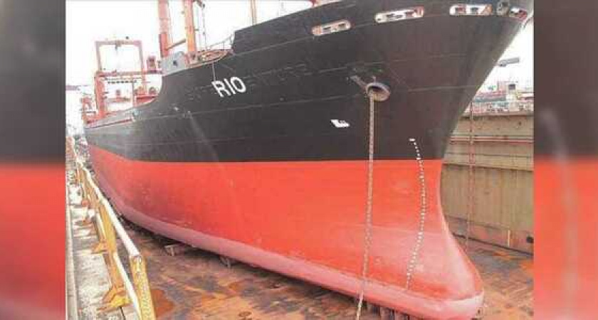 «Rio» убрали с берега?: фото судна в доке озадачило жителей Новороссийска