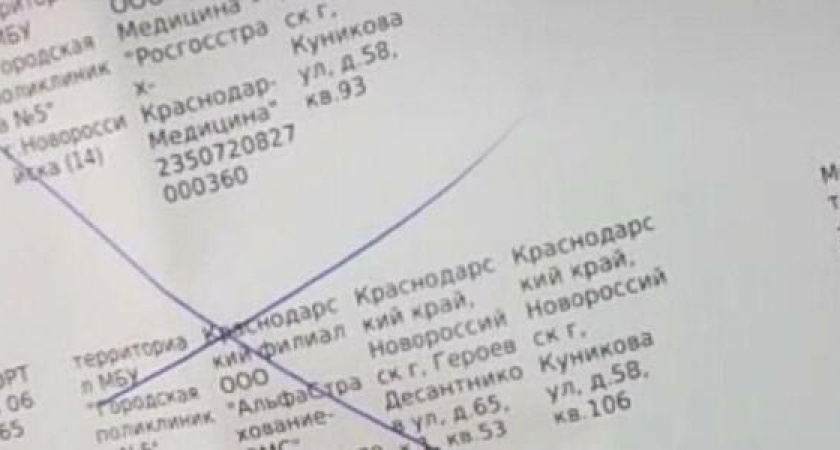 Жители Новороссийска пожаловались на огромную очередь в регистратуру городской поликлиники № 5