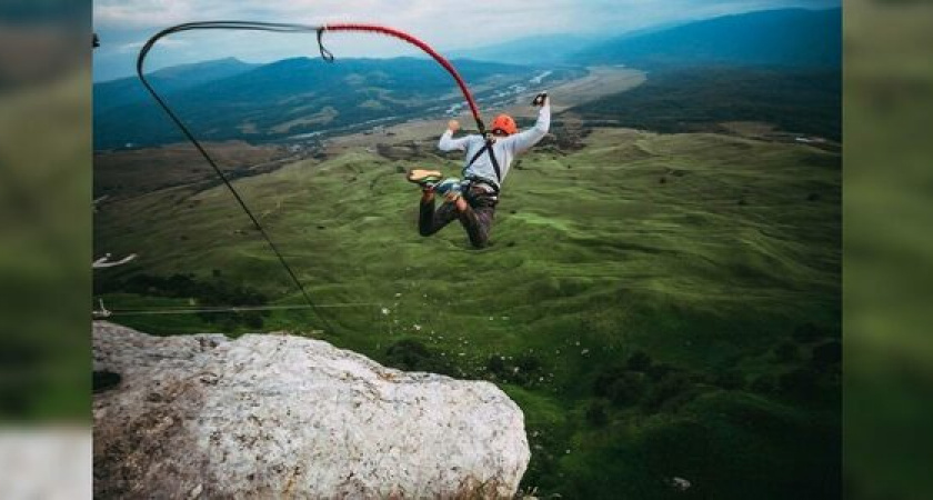 Новороссиец разбился насмерть, сорвавшись с «тарзанки»