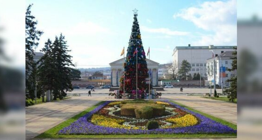 Проекция 3Д-изображения и 20 метров высота: новую новогоднюю ель для Новороссийска изготовили на местном заводе