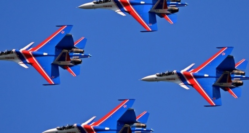 Сегодня «Русские витязи» выполнят тренировочный полет над Новороссийском