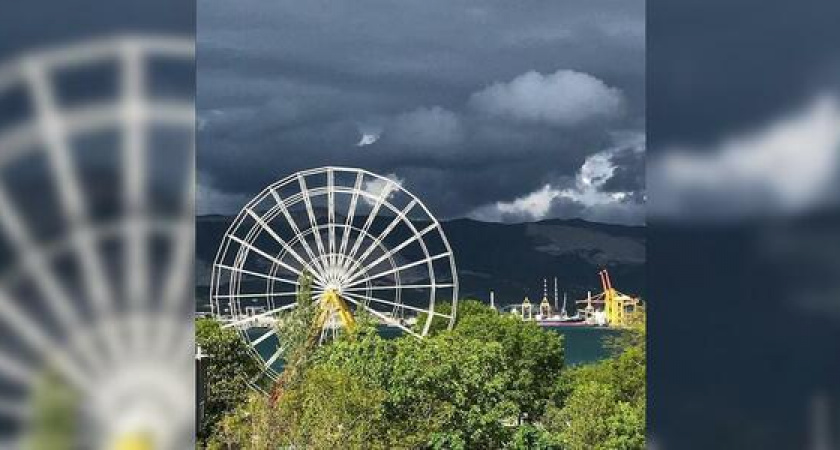 36 метров над уровнем города: в новороссийском парке появилось колесо обозрения