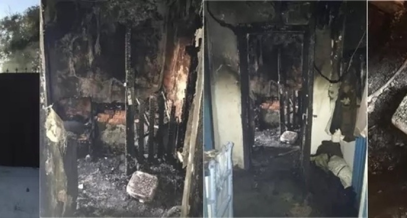 После ссоры с близкими женщина облилась бензином и пыталась сжечь себя