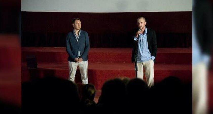 Александр Шейн и Евгений Миронов провели в Новороссийске закрытый показ экспериментального фильма «ВМаяковский»