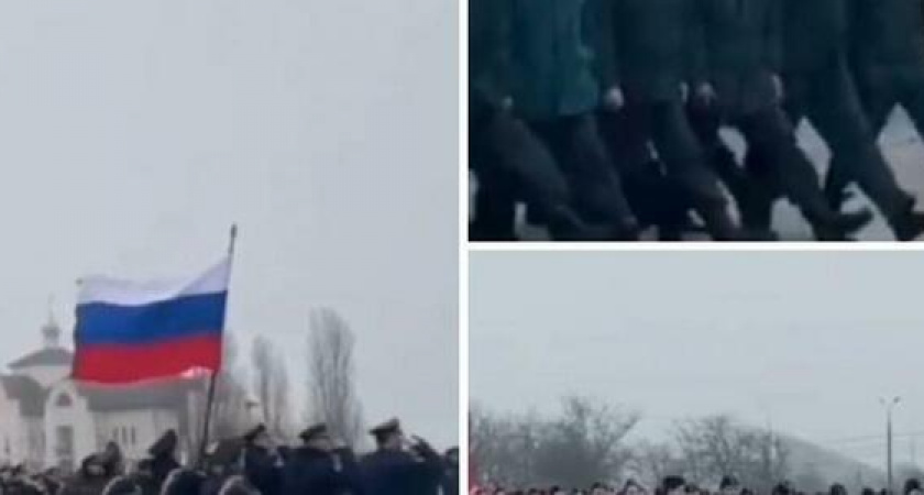 В Новороссийске проходят репетиции парада Победы: видео