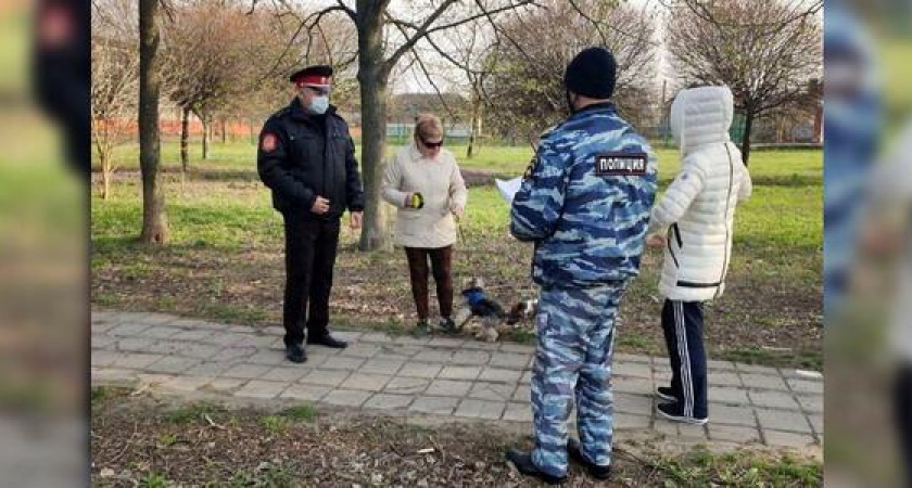 С начала недели в Новороссийске составили более 50 протоколов на нарушителей карантина