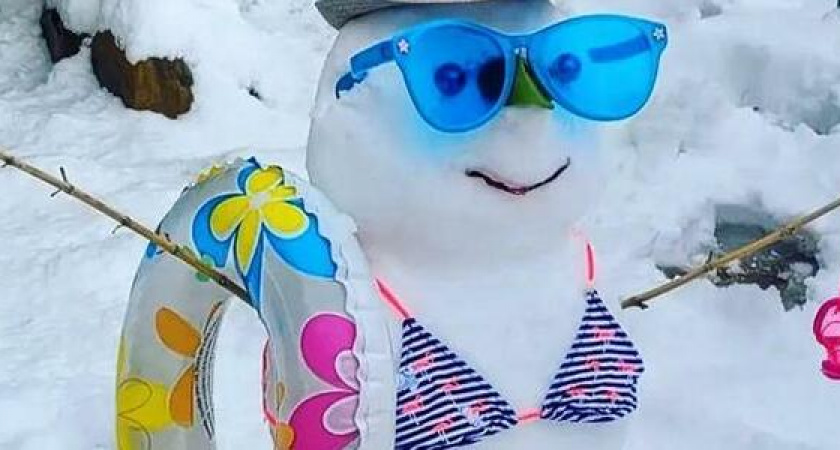 Обнаженные дамы, дельфины и котики: 10 самых необычных снежных скульптур Новороссийска и Анапы