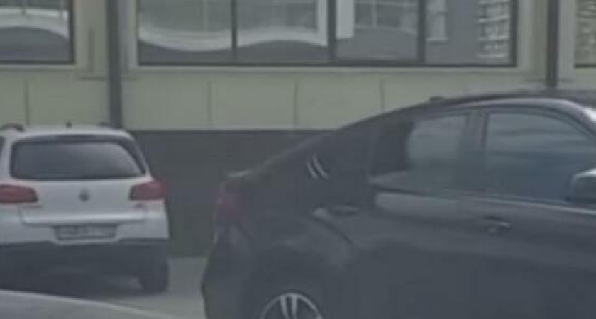 «БМВ Х6» без номеров под управлением водителя, похожего на главу Южного района Новороссийска, грубо нарушает ПДД: видео