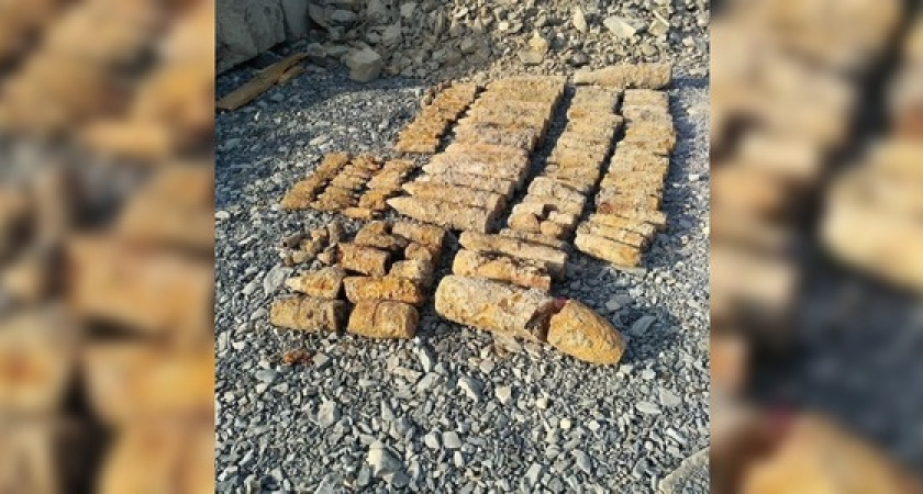 На стройплощадке новороссийской нефтебазы нашли 107 боеприпасов