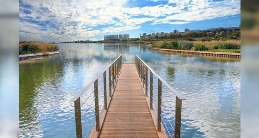 Власти Новороссийска опубликовали проект благоустройства дорожки вдоль Суджукской лагуны. Как будет выглядеть прогулочная зона вдоль озера Соленое