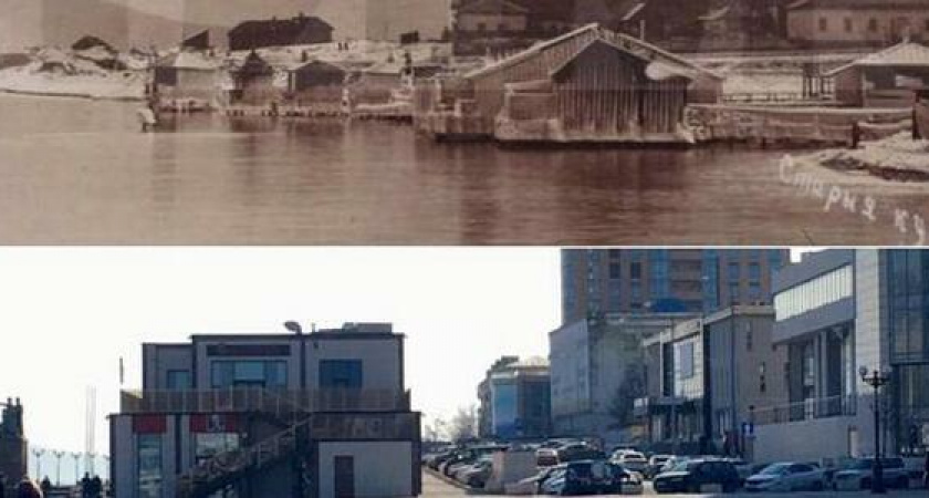 В 80-е на месте Форумной площади Новороссийска было море: ретрофото