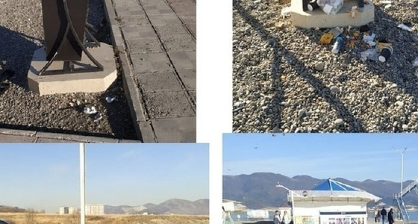 «На пляжах Алексино и Коса все завалено мусором». Антисанитария на берегу моря возмущает новороссийцев