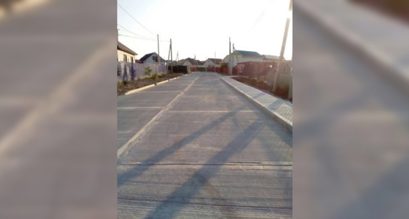 Жители Раевской благодарят администрацию города за ремонт дороги на одной из улиц станицы
