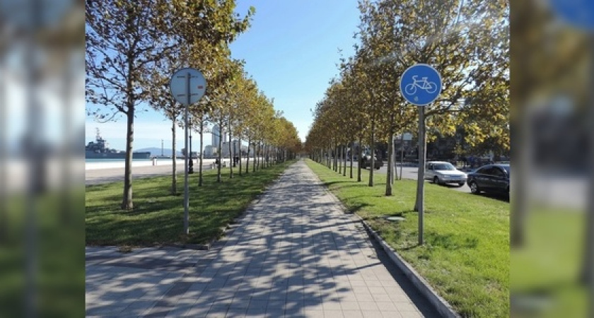 Власти спрашивают у новороссийцев о необходимости обустройства велосипедных дорожек на набережной