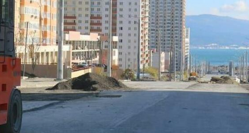 В Новороссийске завершается первый этап строительства дороги по улице Мурата Ахеджака: визуализация проекта