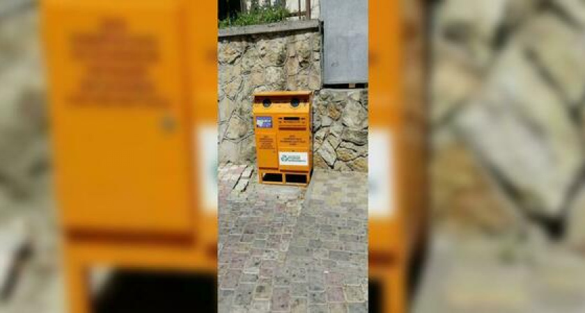 В Новороссийске экобокс переехал с улицы Козлова на улицу Новороссийской Республики