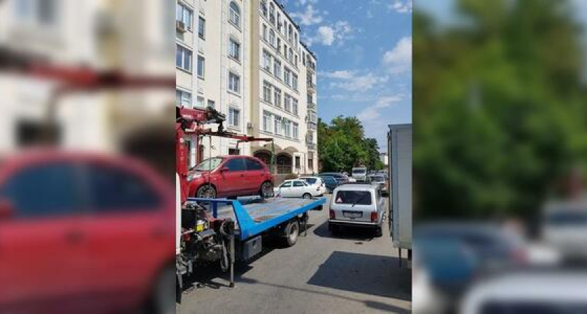 Новороссийцы пожаловались на методы работы эвакуаторов в городе