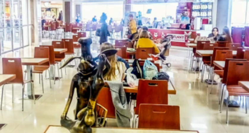 В Новороссийске открылись фуд-корты. Но посетителей пока не много