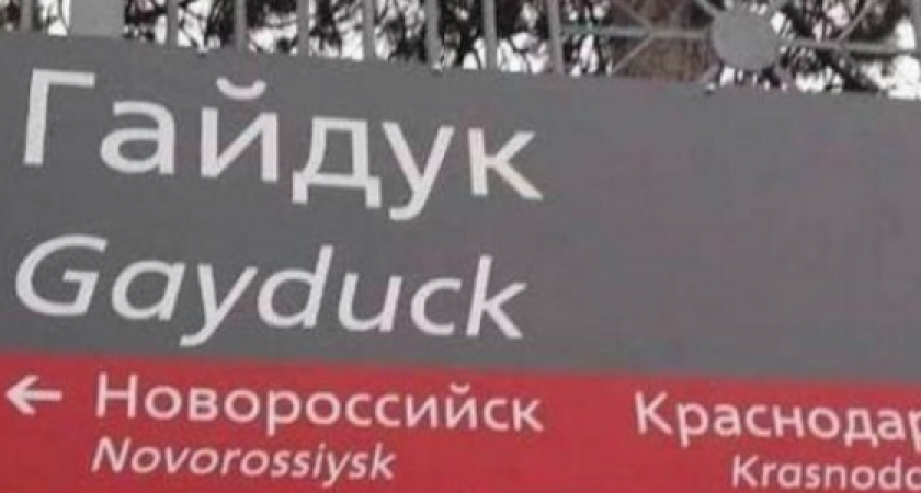 Под Новороссийском обнаружили железнодорожную станцию «Гей-утка»