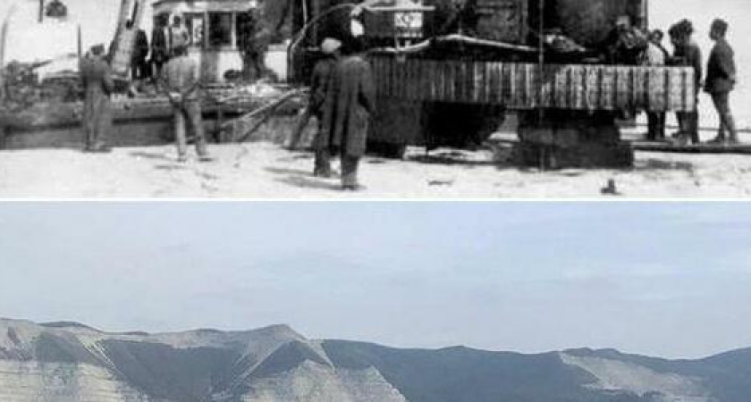 Век назад на набережной Новороссийска выгружали танки из Англии: редкие снимки и история