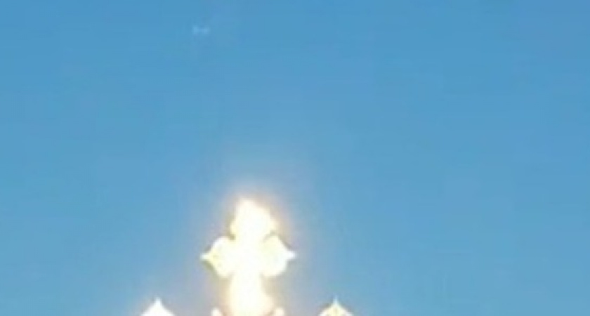 «Как знак свыше или чудо!»: над крестом нового храма на набережной Новороссийска заметили голограмму