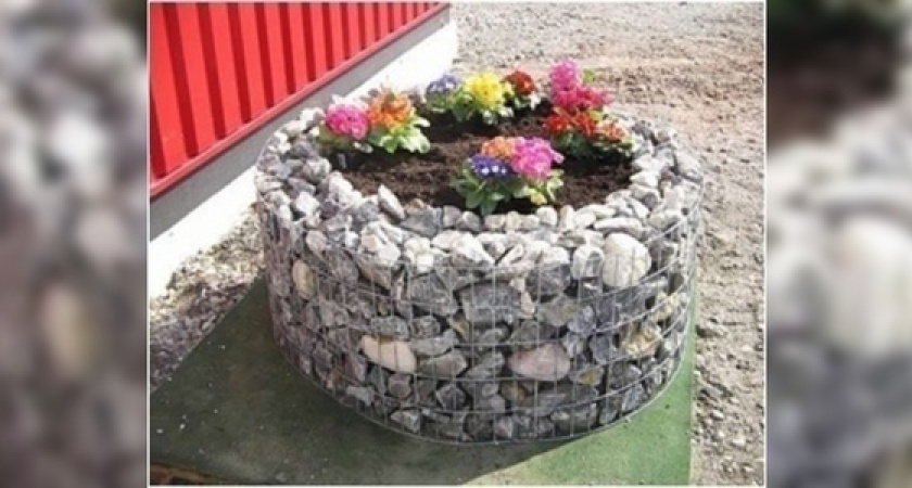 Ландшафтные габионы украсят клумбы Новороссийска