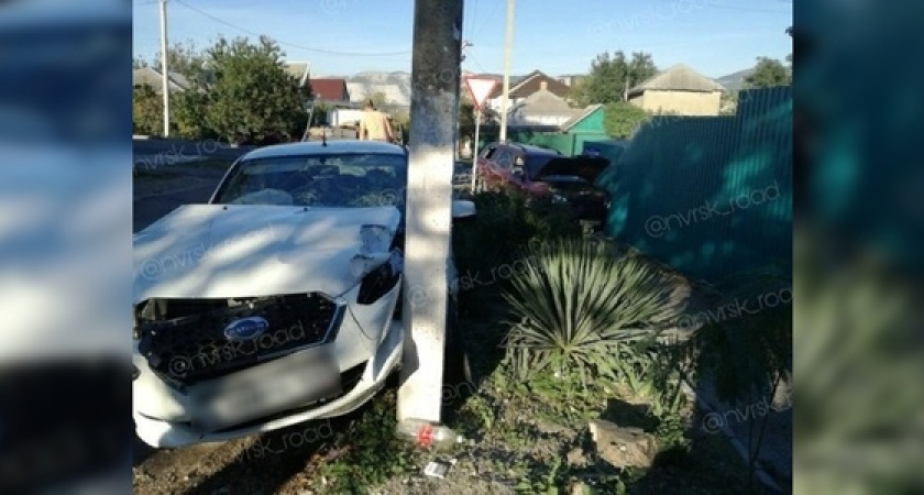 В Новороссийске парень, убегая от погони,  попал в ДТП