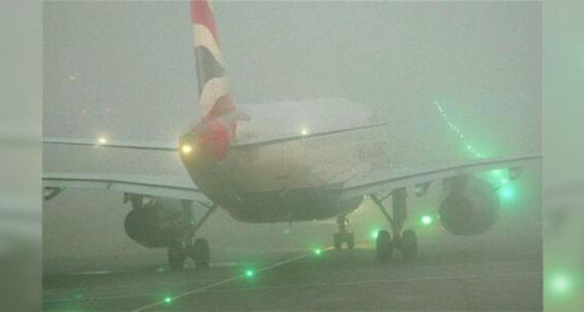 В аэропорту Краснодара туман: задержано 9 авиарейсов