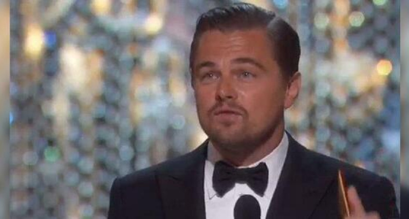 Наконец-то! Леонардо Ди Каприо стал лауреатом премии "Оскар": на вручении он едва не расплакался