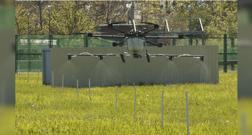 В Анапе на борьбу с клещами вылетели квадрокоптеры