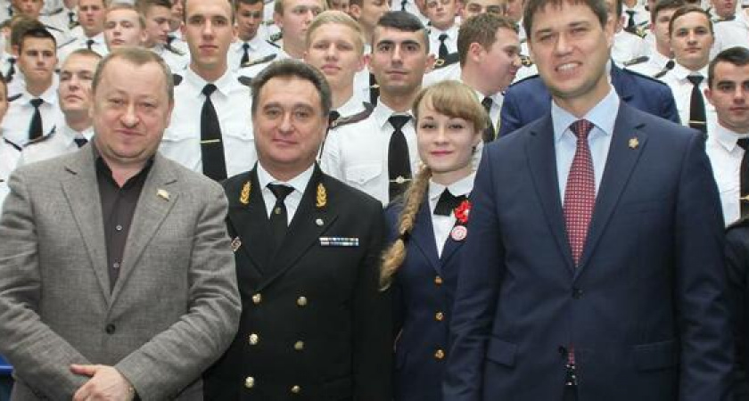 Встреча с курсантами морского университета