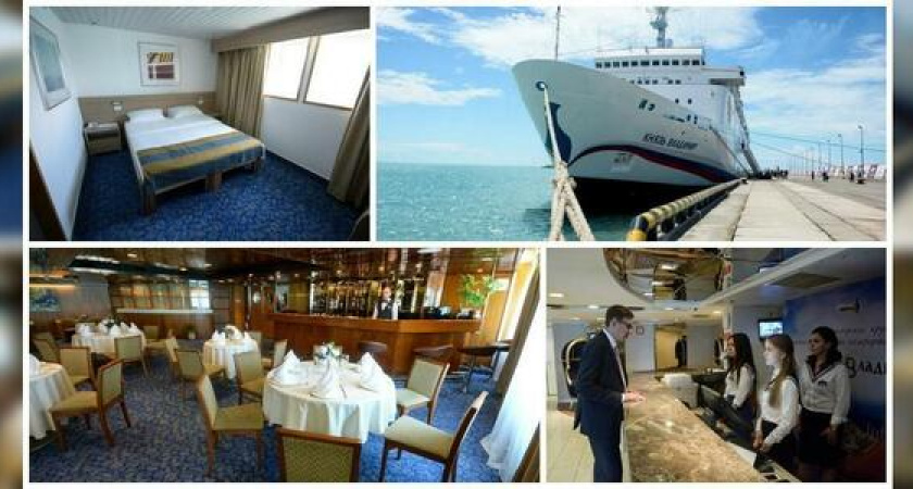 Стартовал первый рейс лайнера «Князь Владимир»: 11 фото с борта корабля